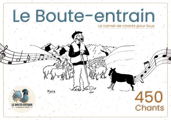 Couverture du carnet de chants le boute-entrain